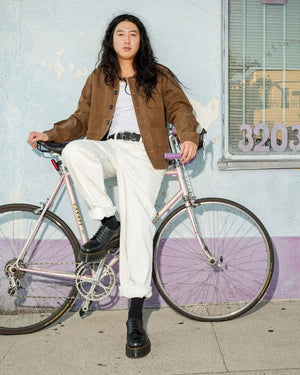 8053 Quad Smooth-läder plattformsskor