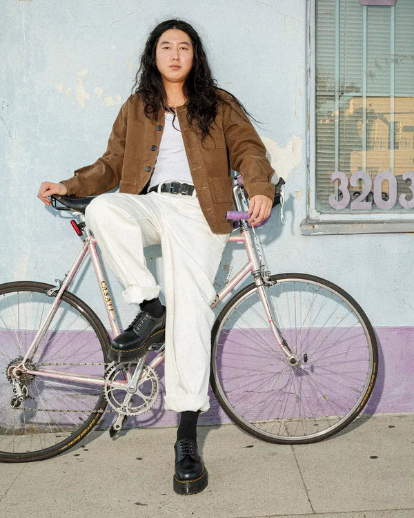 8053 Quad Smooth-läder plattformsskor